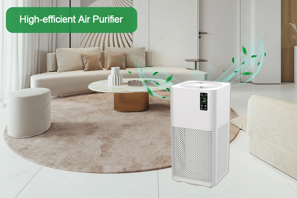 Smart Ionizer Air Purifier for Home Large Room, with H11 True HEPA Filter, Pm2.5 Air Quality Sensor